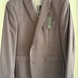 INC International Concepts Men's Plaid Blazer